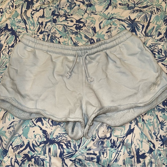 Dairy Girl Summer Countryside Blue Shorts - Picture 4 of 8